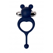 Синее виброкольцо с хвостиком JOS MICKEY - JOS - в Майкопе купить с доставкой