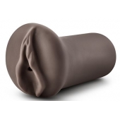 Коричневый мастубратор-вагина Nicole s Kitty - Blush Novelties - в Майкопе купить с доставкой