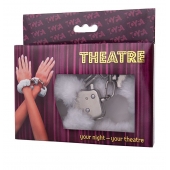 Наручники с белой меховой опушкой - ToyFa - купить с доставкой в Майкопе