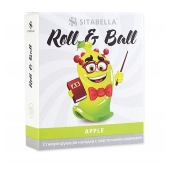 Стимулирующий презерватив-насадка Roll   Ball Apple - Sitabella - купить с доставкой в Майкопе