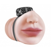 Мастурбатор-ротик с виброкольцом Satisfaction Beloved - Lola Games - в Майкопе купить с доставкой