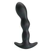 Черный анальный стимулятор простаты с вибрацией Special Anal Massager - 14,5 см. - Baile - в Майкопе купить с доставкой