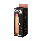 Телесная насадка-удлинитель из неоскин - 19,5 см. - LOVETOY (А-Полимер) - в Майкопе купить с доставкой