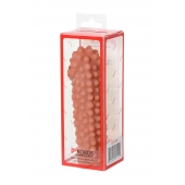 Телесная насадка на фаллос с бугорками KOKOS Extreme Sleeve 10 - 15,8 см. - KOKOS - в Майкопе купить с доставкой
