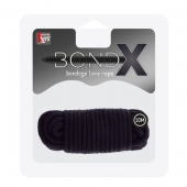 Черная веревка для связывания BONDX LOVE ROPE - 10 м. - Dream Toys - купить с доставкой в Майкопе