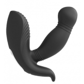 Черный вибромассажер простаты PROSTATE HERO - Dream Toys - в Майкопе купить с доставкой