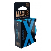 Классические презервативы в железном кейсе MAXUS Classic - 3 шт. - Maxus - купить с доставкой в Майкопе