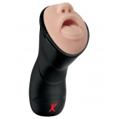 Мастурбатор-ротик Deep Throat Vibrating Stroker - Pipedream - в Майкопе купить с доставкой