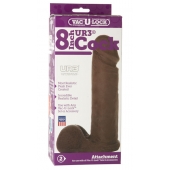 Насадка-реалистик Vac-U-Lock 8  ULTRASKYN Cock - 20,6 см. - Doc Johnson - купить с доставкой в Майкопе