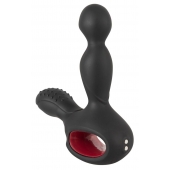 Черный вибромассажер простаты с нагревом и ротацией Prostate Plug - 14,5 см. - Orion - в Майкопе купить с доставкой