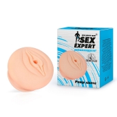 Телесная насадка-вагина на помпу - Sex Expert - в Майкопе купить с доставкой