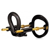 Черный экстендер-растяжитель пениса - Sex Expert - в Майкопе купить с доставкой