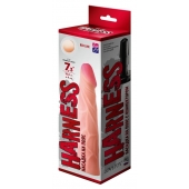 Телесная насадка на Harness с коннектором RED LINE - 19 см. - LOVETOY (А-Полимер) - купить с доставкой в Майкопе