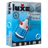 Презерватив LUXE Maxima  Глубинная бомба  - 1 шт. - Luxe - купить с доставкой в Майкопе