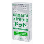 Презервативы Sagami Xtreme Type-E с точками - 10 шт. - Sagami - купить с доставкой в Майкопе