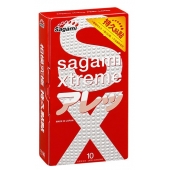 Утолщенные презервативы Sagami Xtreme Feel Long с точками - 10 шт. - Sagami - купить с доставкой в Майкопе