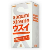 Ультратонкие презервативы Sagami Xtreme SUPERTHIN - 15 шт. - Sagami - купить с доставкой в Майкопе