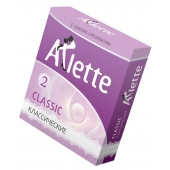 Классические презервативы Arlette Classic - 3 шт. - Arlette - купить с доставкой в Майкопе