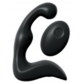 Черный вибромассажер простаты с пультом ДУ Control P-Spot Pro - Pipedream - в Майкопе купить с доставкой