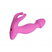 Розовый стимулятор простаты с усиками - 15 см. - 4sexdreaM - в Майкопе купить с доставкой