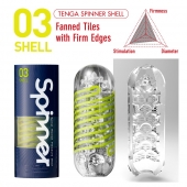 Мастурбатор SPINNER Shell - Tenga - в Майкопе купить с доставкой