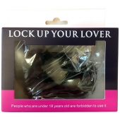 Черные меховые наручники Love с ключиками - Baile - купить с доставкой в Майкопе