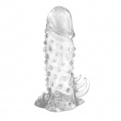 Насадка удлинитель с пупырышками и усиками - 13 см. - Baile - в Майкопе купить с доставкой