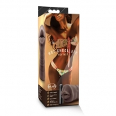 Коричневый мастурбатор-ротик Heather - Blush Novelties - в Майкопе купить с доставкой