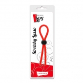 Красное эрекционное лассо с одной бусинкой-утяжкой STRETCHY THICK LASSO - Dream Toys - в Майкопе купить с доставкой
