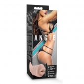 Телесный мастурбатор-ротик Angie - Blush Novelties - в Майкопе купить с доставкой