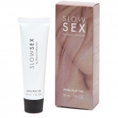 Лубрикант на водной основе Slow Sex Anal Play Gel - 30 мл. - Bijoux Indiscrets - купить с доставкой в Майкопе