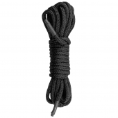 Черная веревка для бондажа Easytoys Bondage Rope - 5 м. - Easy toys - купить с доставкой в Майкопе