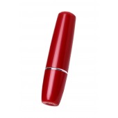 Красный мини-вибратор в форме губной помады Lipstick Vibe - A-toys
