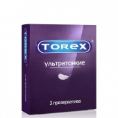 Презервативы Torex  Ультратонкие  - 3 шт. - Torex - купить с доставкой в Майкопе