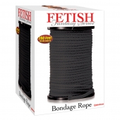 Черная веревка для связывания Bondage Rope - 60,9 м. - Pipedream - купить с доставкой в Майкопе