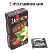 Ароматизированные презервативы DOMINO  Ароматный микс  - 6 шт. - Domino - купить с доставкой в Майкопе