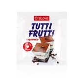 Пробник гель-смазки Tutti-frutti со вкусом тирамису - 4 гр. - Биоритм - купить с доставкой в Майкопе
