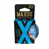 Классические презервативы в пластиковом кейсе MAXUS Classic - 3 шт. - Maxus - купить с доставкой в Майкопе