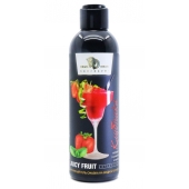 Интимный гель-смазка JUICY FRUIT с ароматом клубники - 200 мл. - БиоМед - купить с доставкой в Майкопе