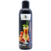 Интимный гель-смазка JUICY FRUIT с ароматом солёной карамели - 200 мл. - БиоМед - купить с доставкой в Майкопе