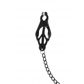 Зажимы на соски Darkside с цепочкой - Lola Games - купить с доставкой в Майкопе