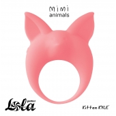 Оранжевое эрекционное кольцо Kitten Kyle - Lola Games - в Майкопе купить с доставкой