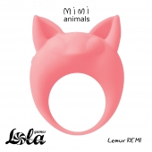 Оранжевое эрекционное кольцо Lemur Remi - Lola Games - в Майкопе купить с доставкой