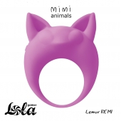 Фиолетовое эрекционное кольцо Lemur Remi - Lola Games - в Майкопе купить с доставкой