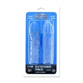 Комплект из 2 прозрачных насадок на пенис PENIS EXTENDER PACK - Dream Toys - в Майкопе купить с доставкой