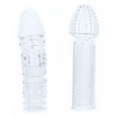 Комплект из 2 прозрачных насадок на пенис PENIS EXTENDER PACK - Dream Toys - в Майкопе купить с доставкой