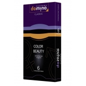 Разноцветные презервативы DOMINO Colour Beauty - 6 шт. - Domino - купить с доставкой в Майкопе