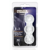 Прозрачный фигурный мастурбатор Master Stroker - Blush Novelties - в Майкопе купить с доставкой