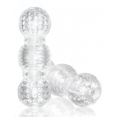 Прозрачный фигурный мастурбатор Master Stroker - Blush Novelties - в Майкопе купить с доставкой