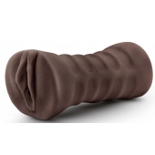 Коричневый мастурбатор-вагина Hot Chocolate Brianna - Blush Novelties - в Майкопе купить с доставкой